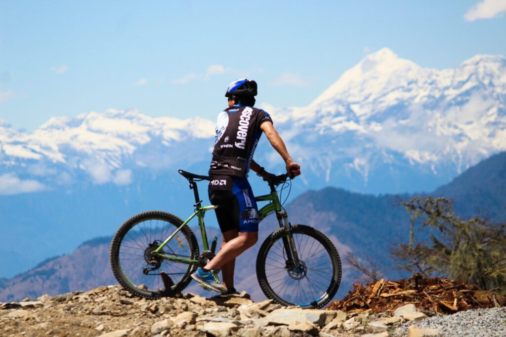 Projects 14. mountain biking in bhutan