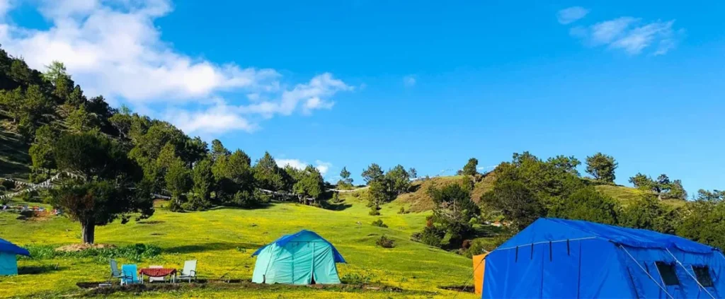 Projects 6. camping at bumdra monastery