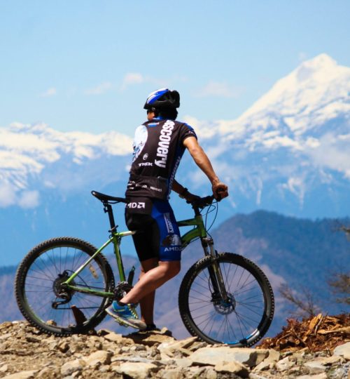 Projects 14. mountain biking in bhutan